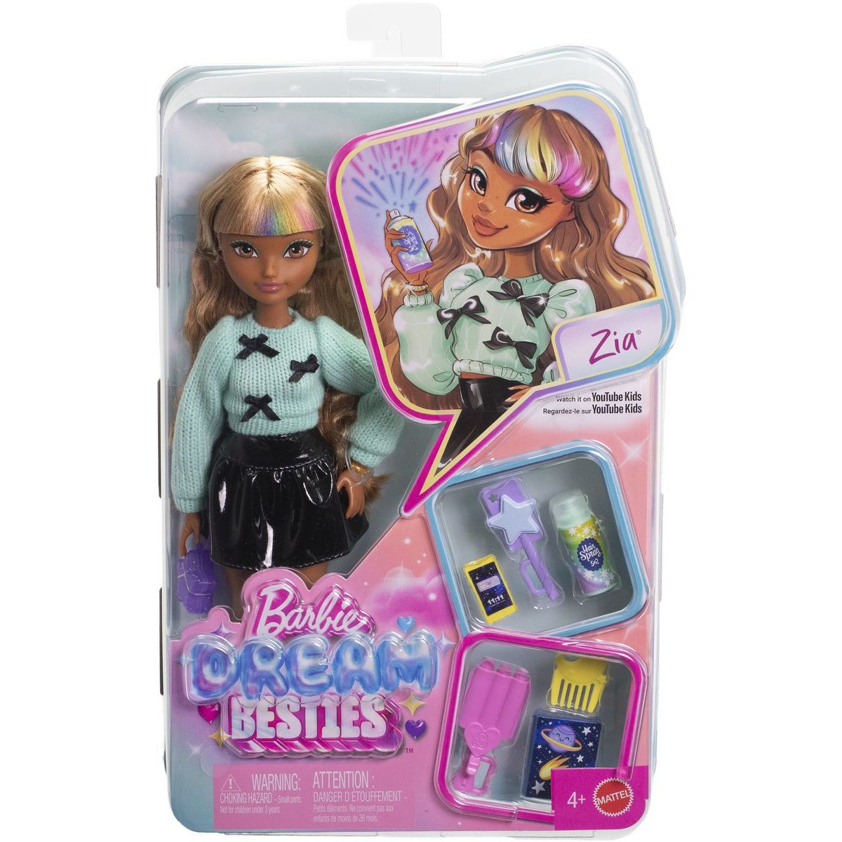 Mattel Barbie dream besties panenka Zia