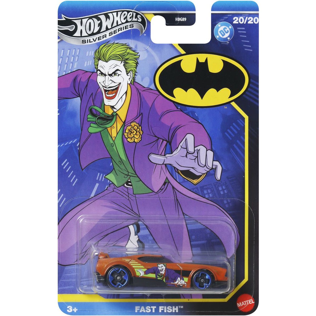 Hot Wheels autíčko s motivem Batmana™ v měřítku 1:64