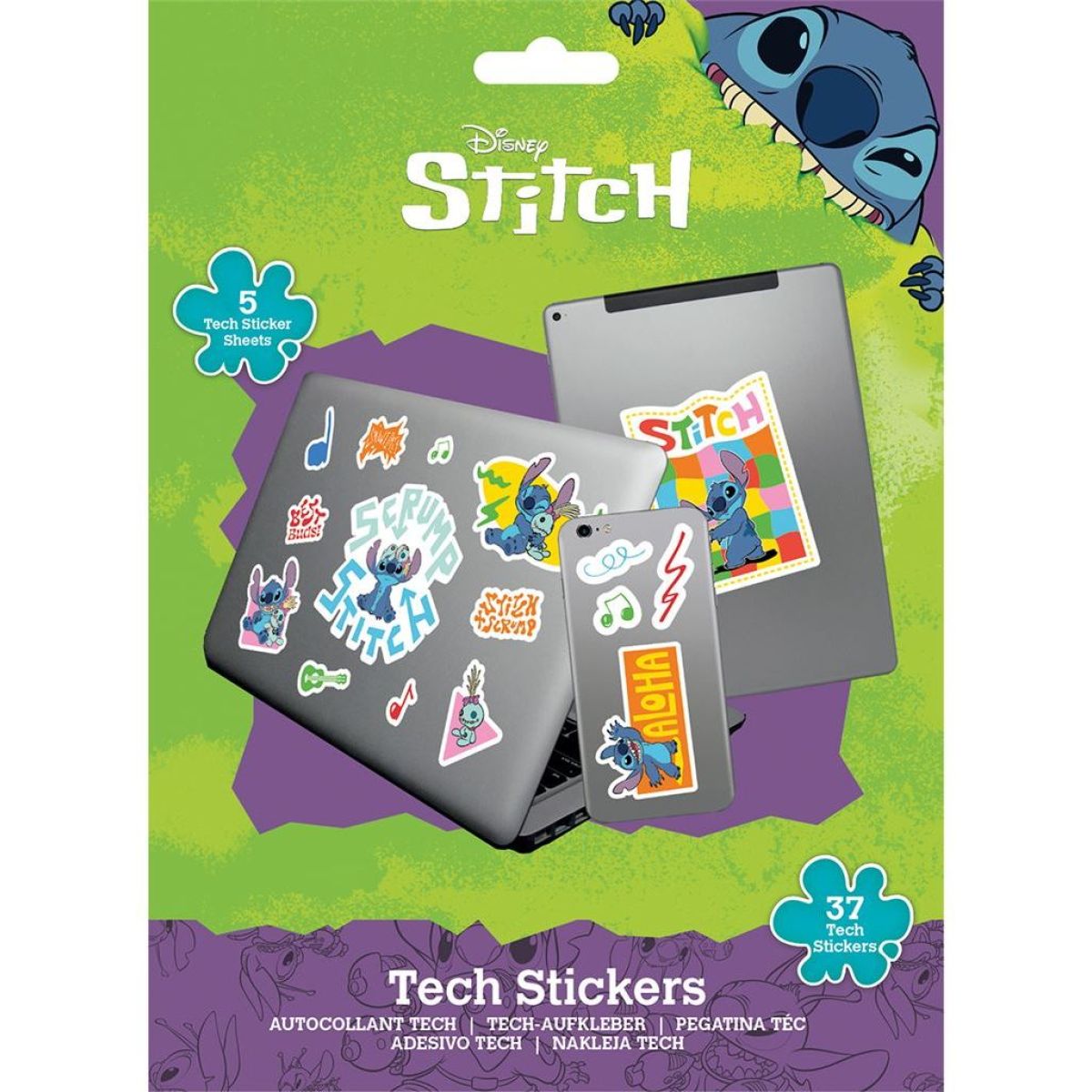 Lilo & Stitch technické samolepky DPL20