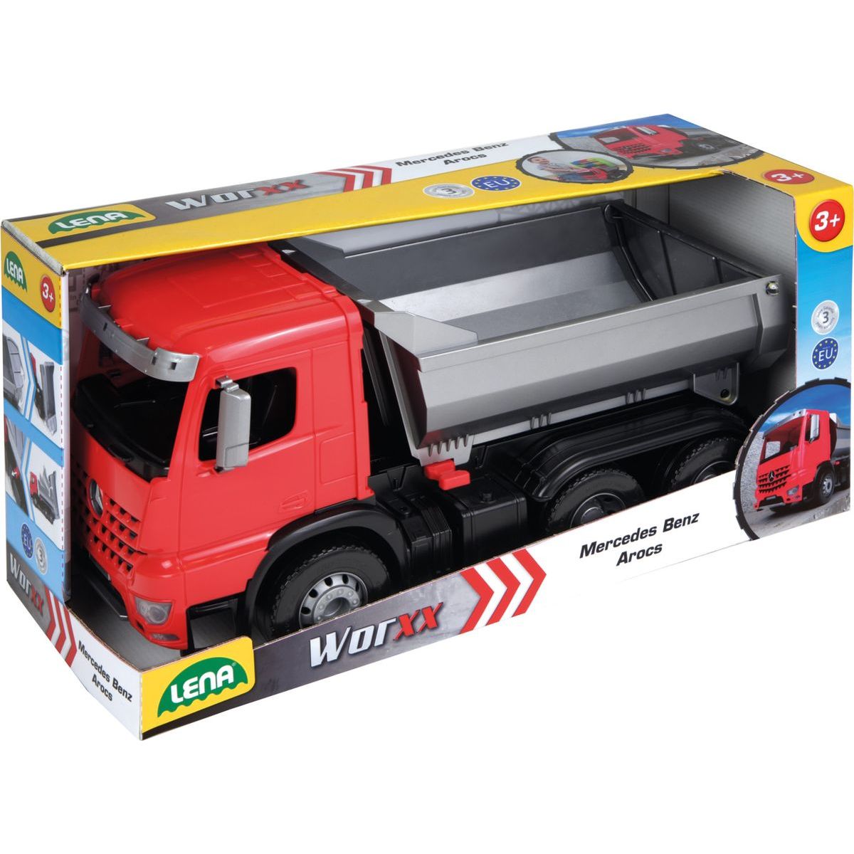 Lena 4610 Mercedes Arocs sklápěč v kartónu