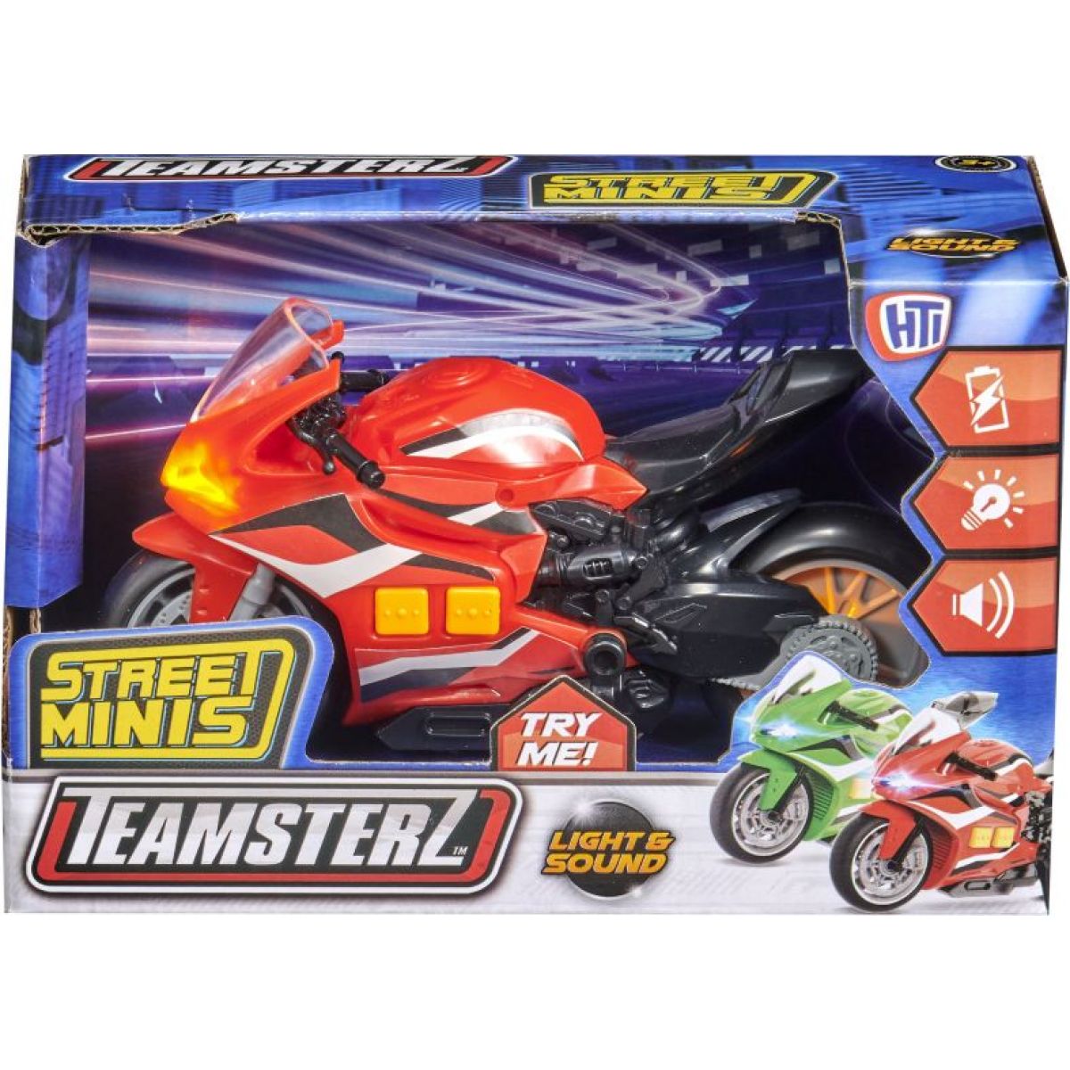 Halsall Teamsterz Street motorka červená
