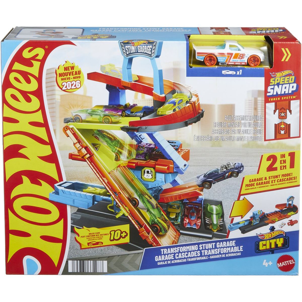 Hot Wheels City Garáž stunt garage