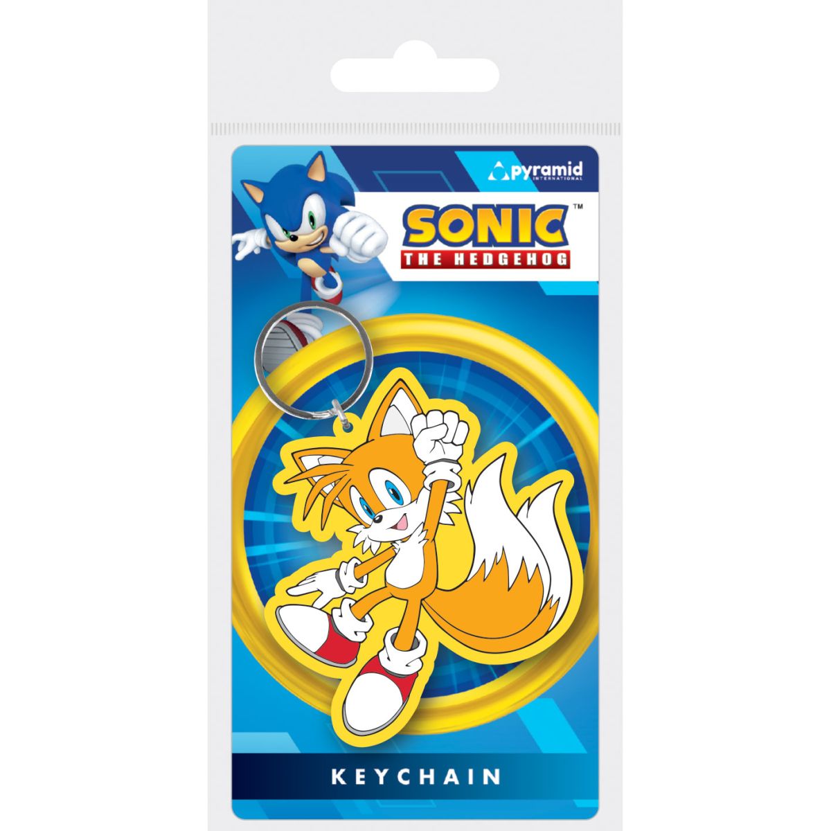 Pyramid International Sonic Gumová klíčenka Tails