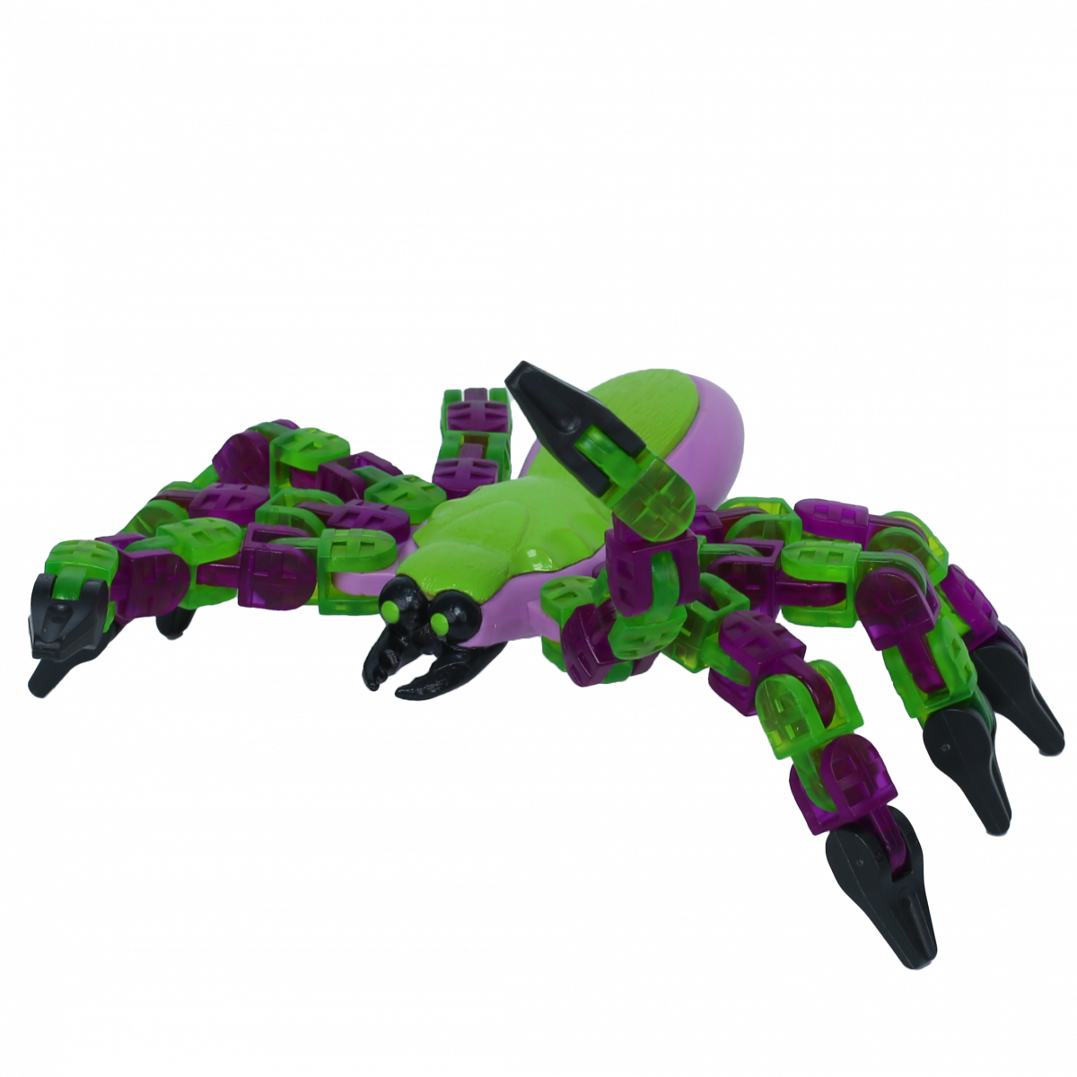 Alltoys Klixx Creaturez Pavouk zeleno-fialový