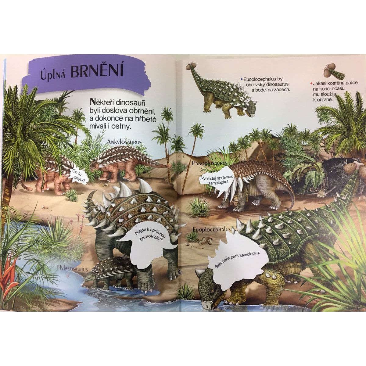 SUN 1000 Dinosaurů se samolepkami