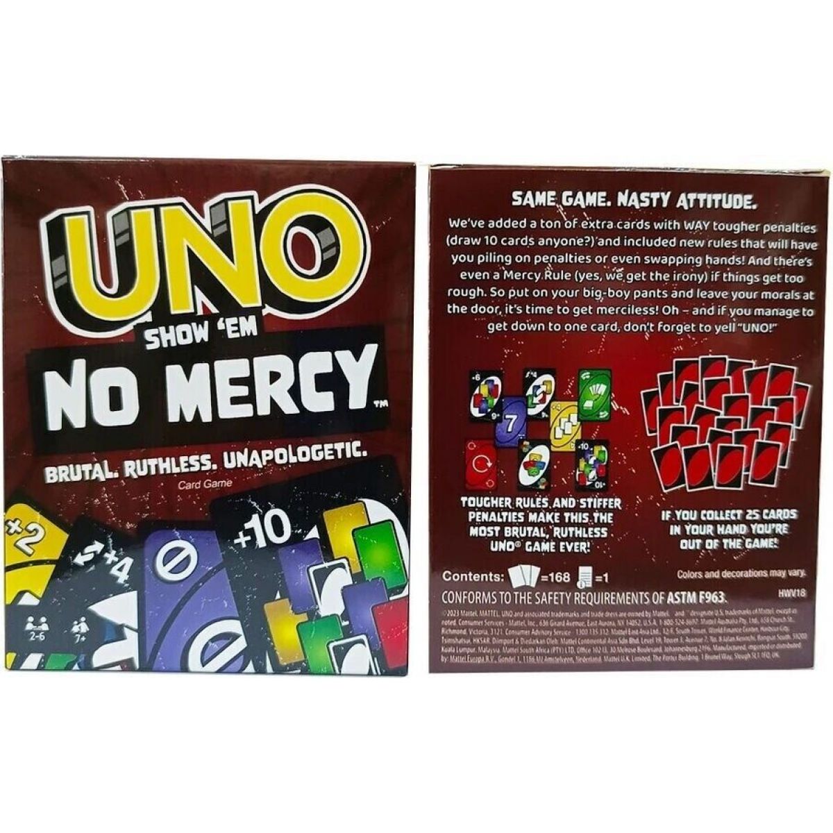 Mattel Uno No Mercy