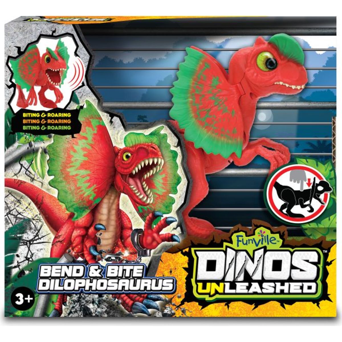 Funville Dilophosaurus interaktivní