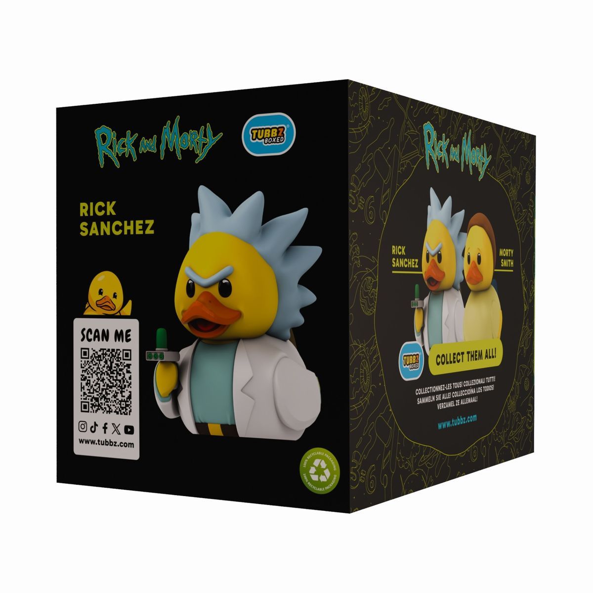 Numskull Tubbz kachnička Rick & Morty Rick