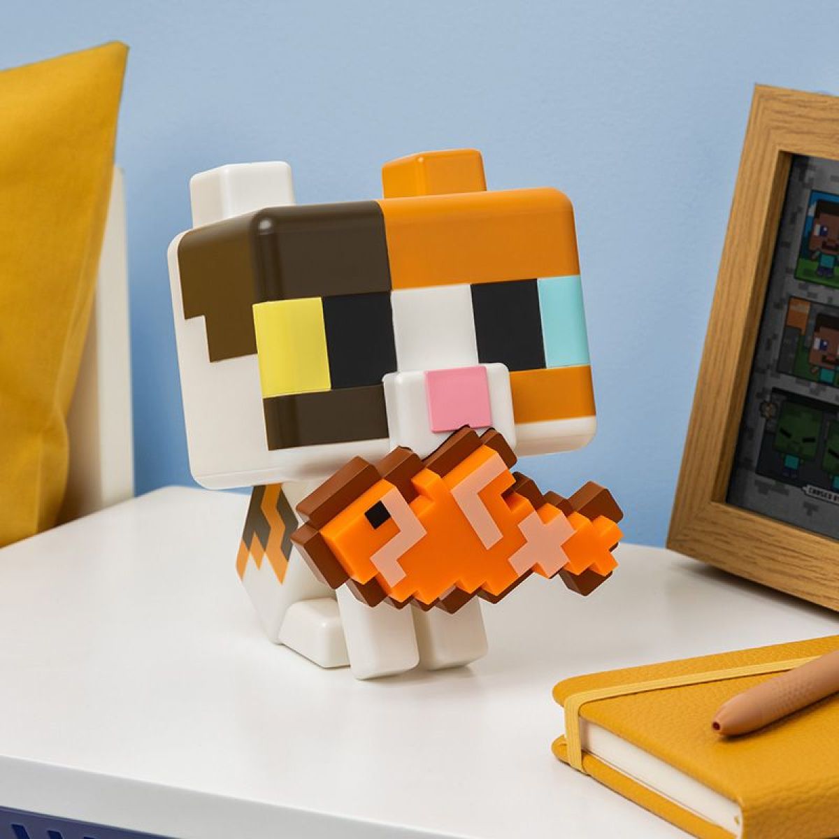 Paladone Minecraft světlo GloBuddies Kočka
