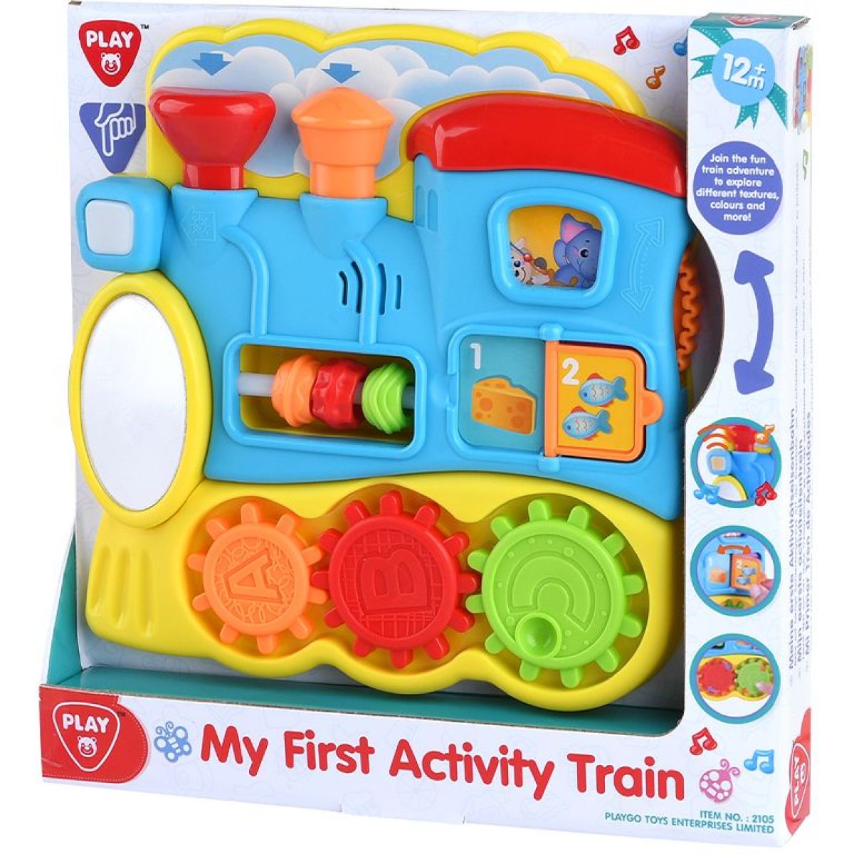 PlayGo Můjprvní vlak - aktivity