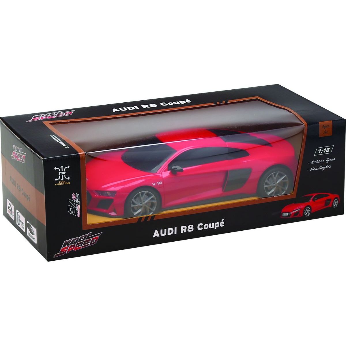 Epee RC Auto Audi R8 Coupé 1:16 červené