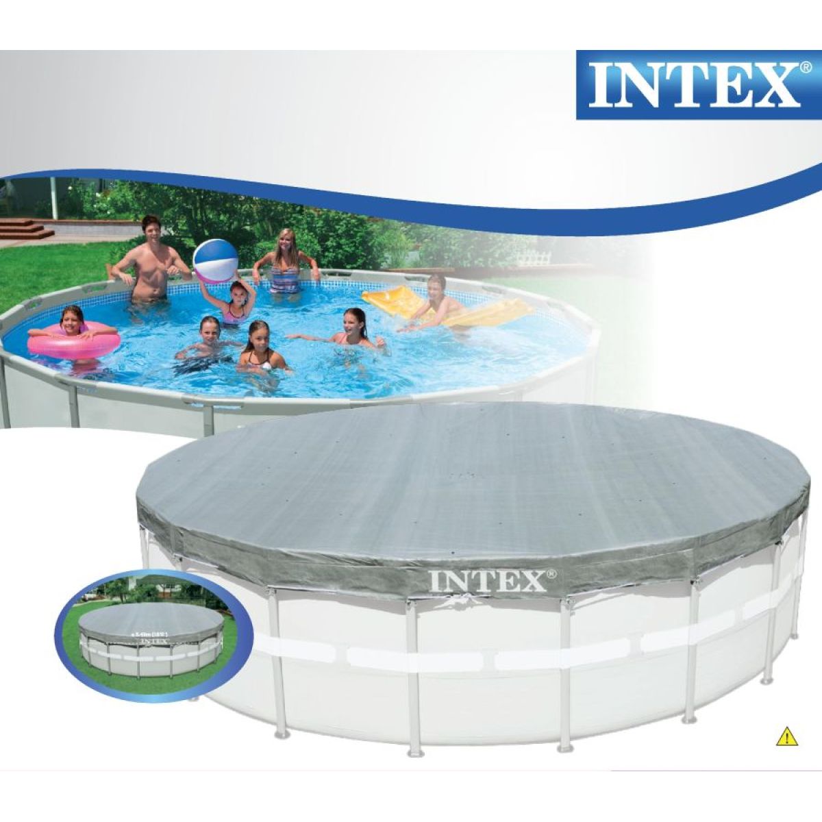 Intex 28041 Kryt na bazén Deluxe pro bazény 5,49m - Poškozený obal