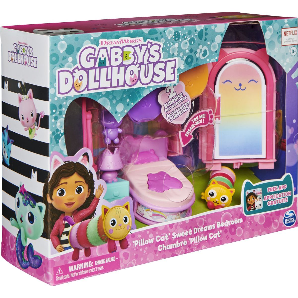 Gábinin kouzelný domek Deluxe pokojíček Ložnice