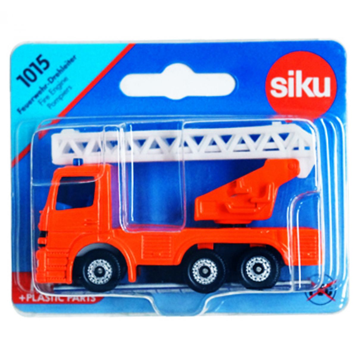 Siku 1015 Požární auto se žebříkem 1:55