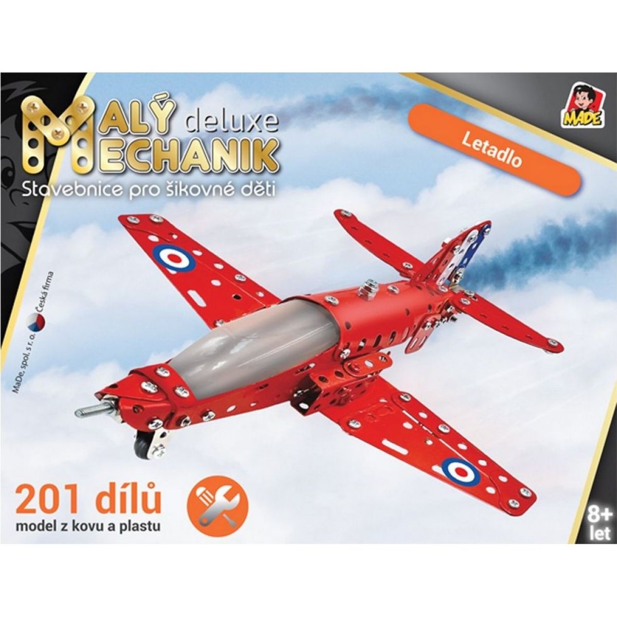 Malý mechanik 201 dílků