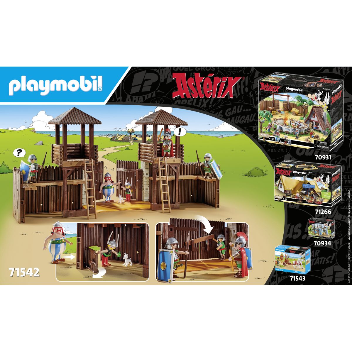 PLAYMOBIL® 71542 Asterix: Římský tábor