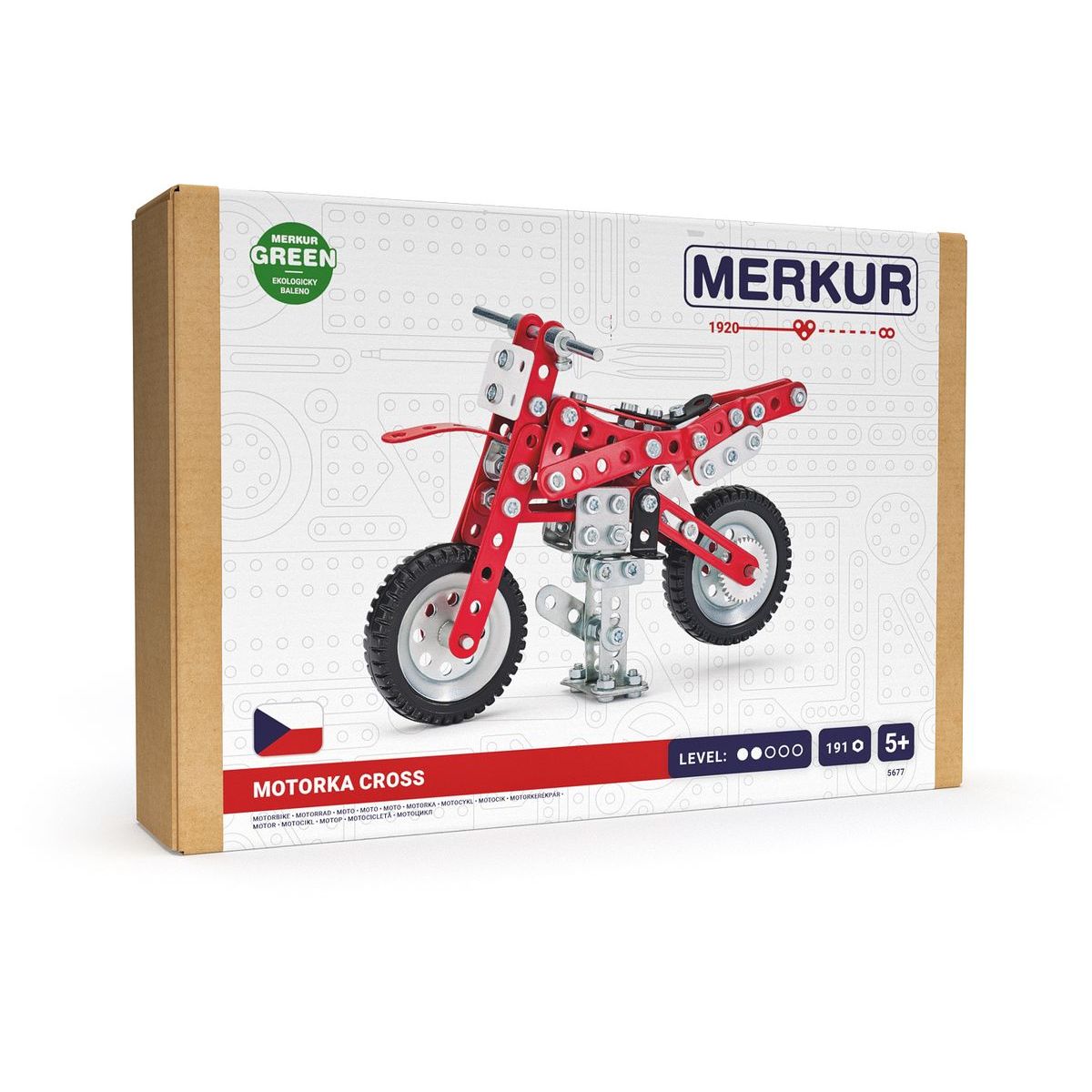 Merkur Dirtbike 191 dílků