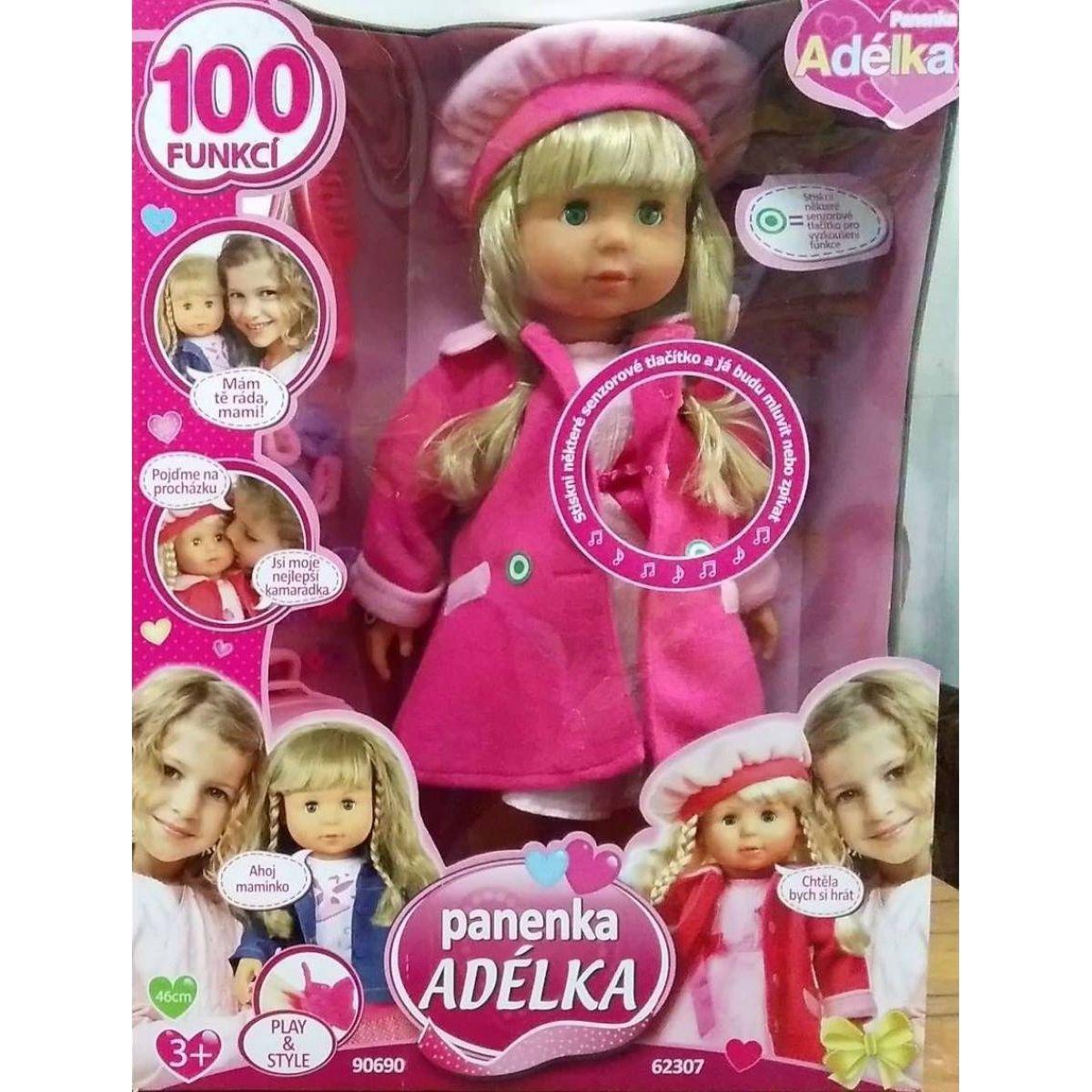 Panenka Adélka 100 funkcí