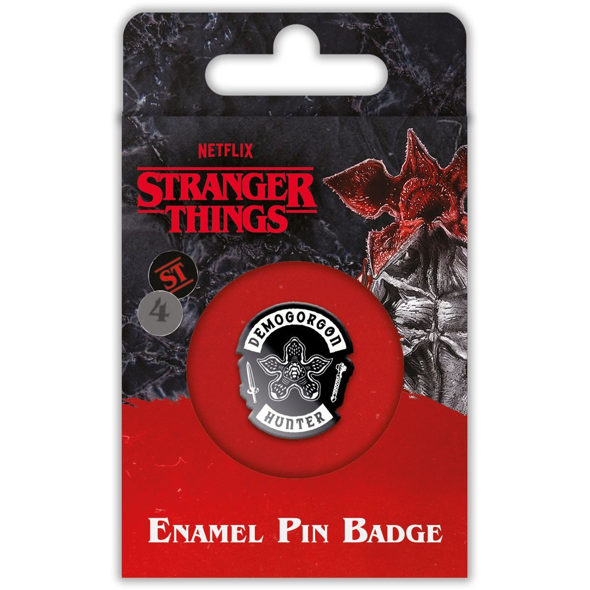 Pin Stranger Things 4 Demogorgon - Poškozený obal