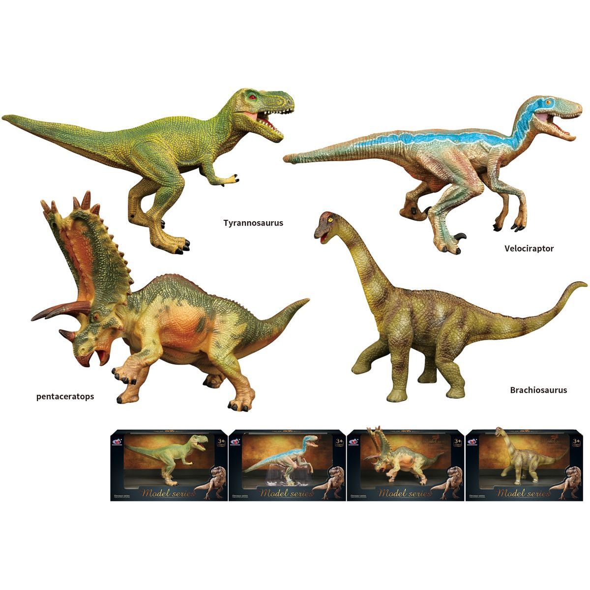 Sparkys Dinosauří svět - figurka B28 - Tyrannosaurus