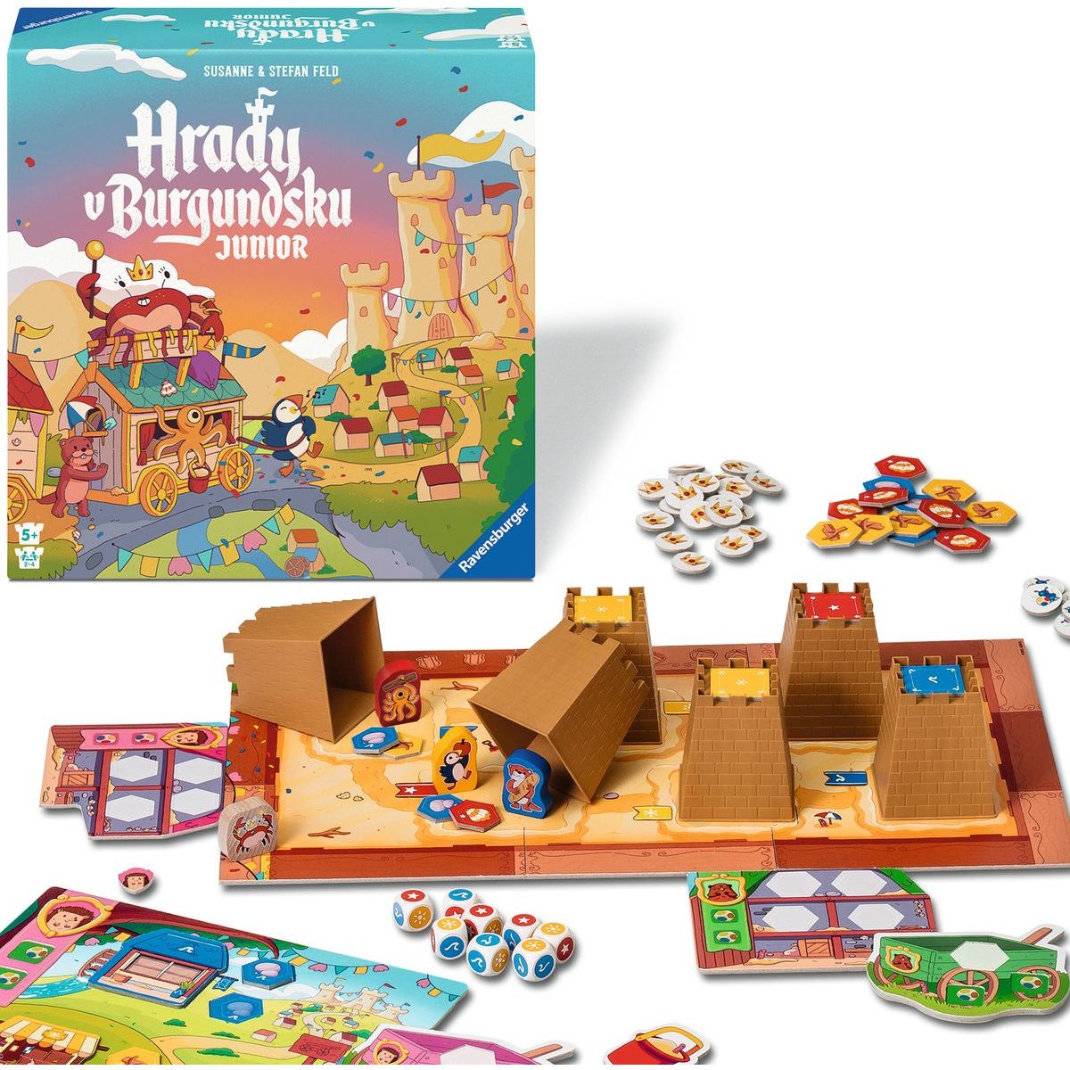 Ravensburger Hrady v Burgundsku JUNIOR