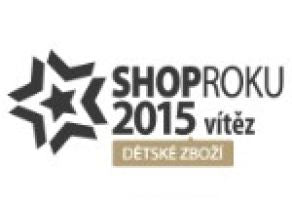 SHOP ROKU 2015 - cena kvality - dětské zboží - vítěz = Maxík.cz