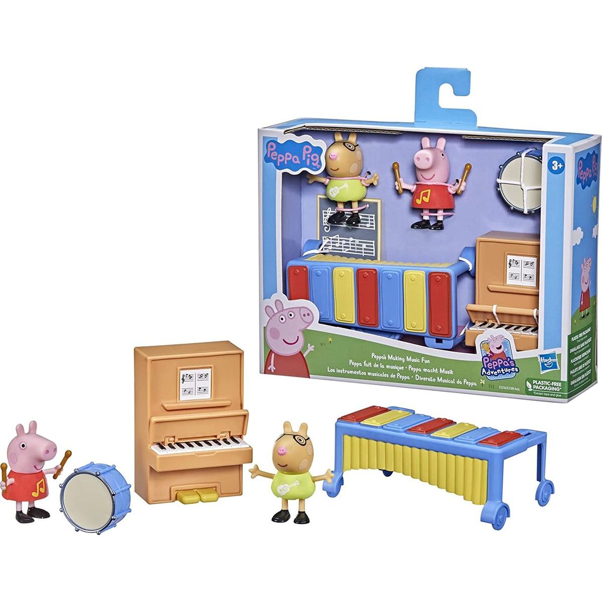 Hasbro Prasátko Peppa Adventures hudební nástroje