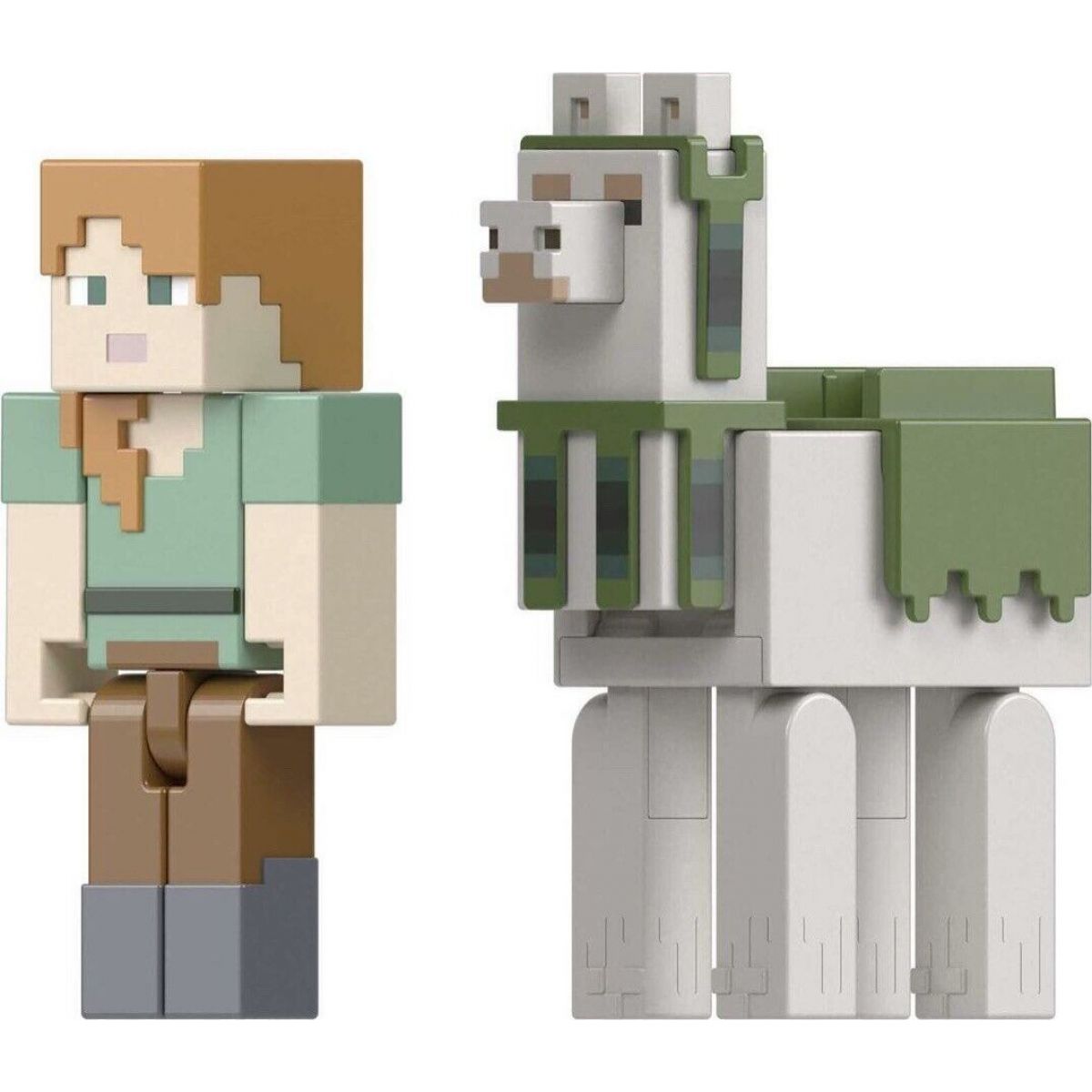 Mattel Minecraft 8 cm figurka dvojbalení Alex and Llama