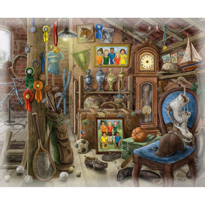 Ravensburger Puzzle Exit Podkroví 99 dílků
