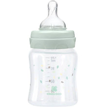 KikkaBoo Kojenecká láhev 120ml 0m+ Jungle King Mint