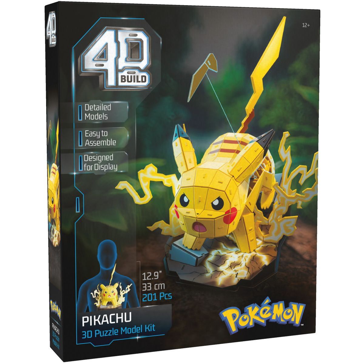 Puzzle 4D Pokémon Pikachu