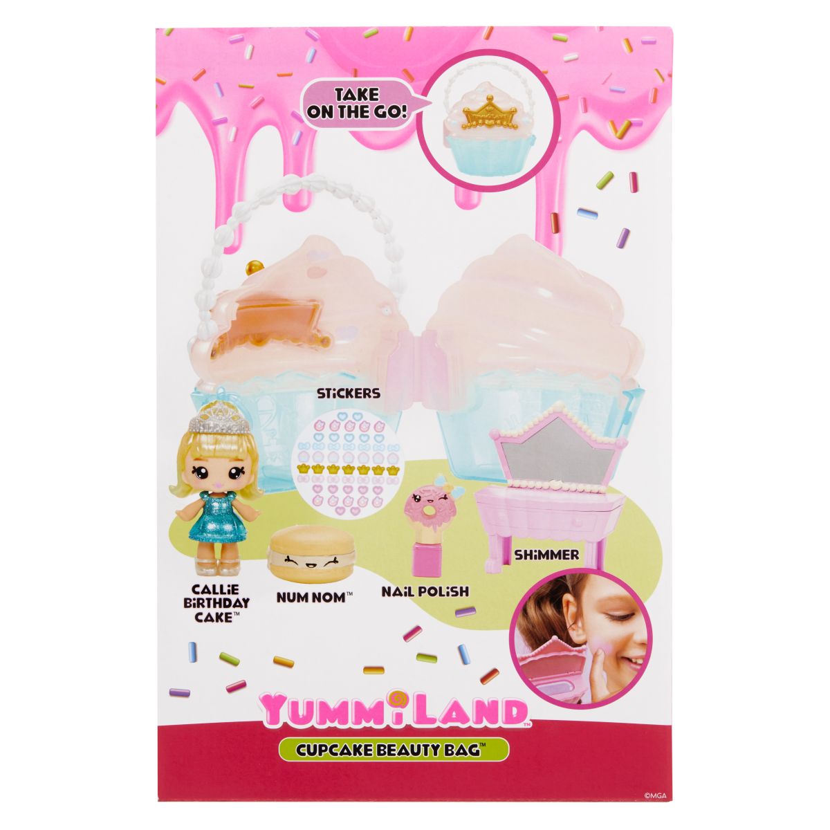 Yummiland Beauty sada s panenkou cupcake