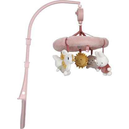 Little Dutch Hudební kolotoč Miffy Fluffy Pink