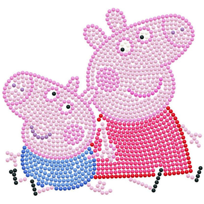 Dotzies Diamantové malování - Peppa Pig - Velká sada