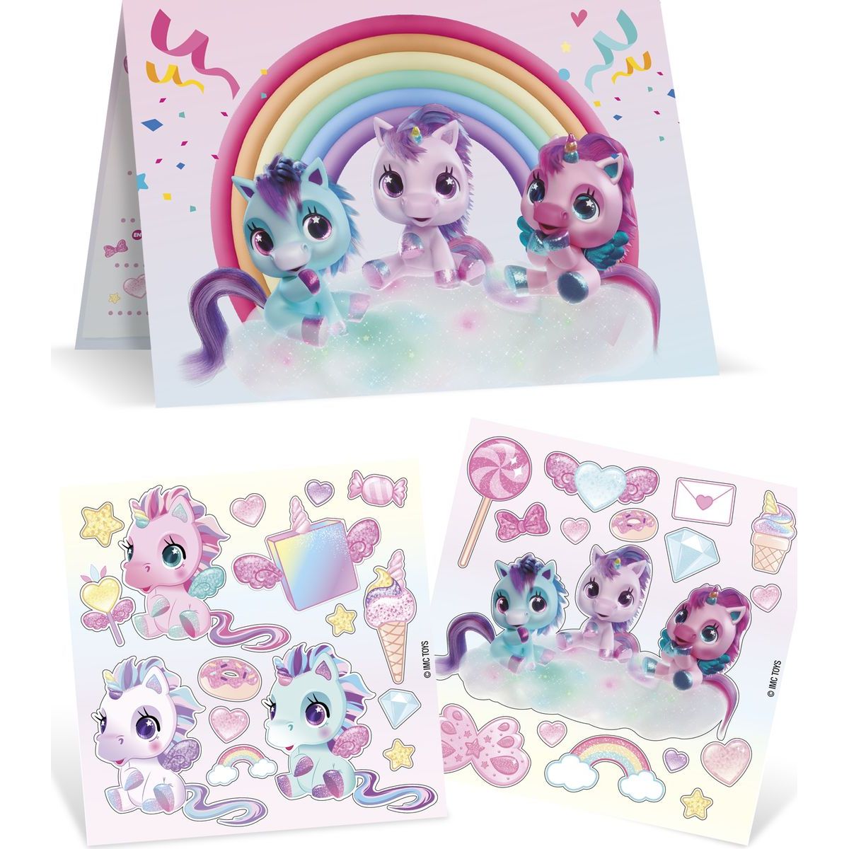 My Baby Unicorn Můj interaktivní jednorožec tmavě modrý