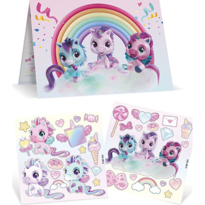 My Baby Unicorn Můj interaktivní jednorožec tmavě modrý