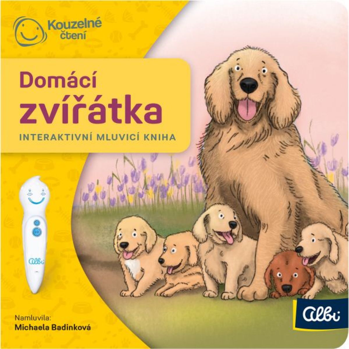 Albi Kouzelné čtení Minikniha Domácí zvířata
