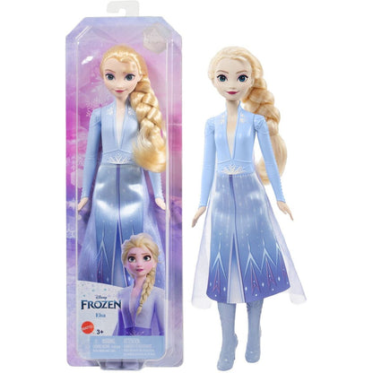 Mattel Panenka Frozen Elsa ve fialových šatech