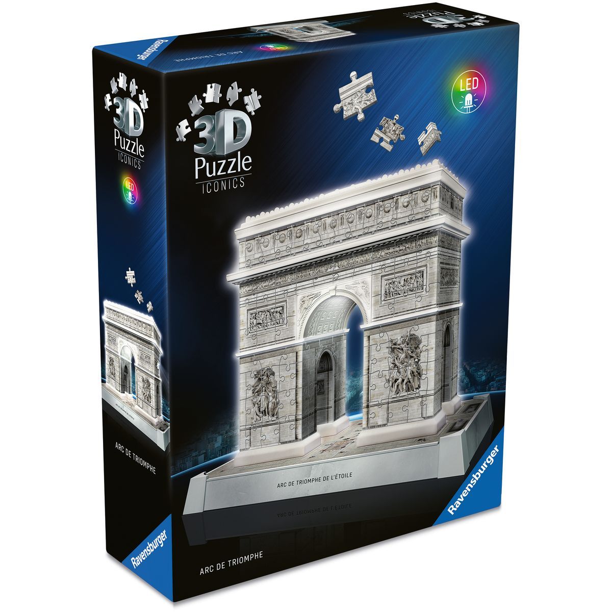 Ravensburger Iconics: Vítězný oblouk (Noční edice)