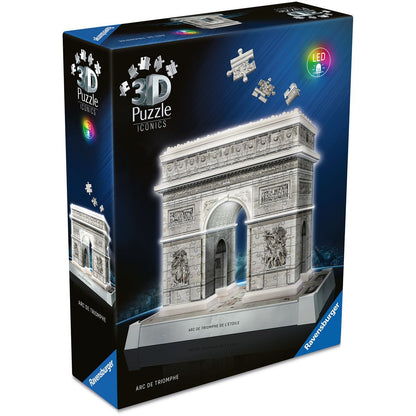 Ravensburger Iconics: Vítězný oblouk (Noční edice)