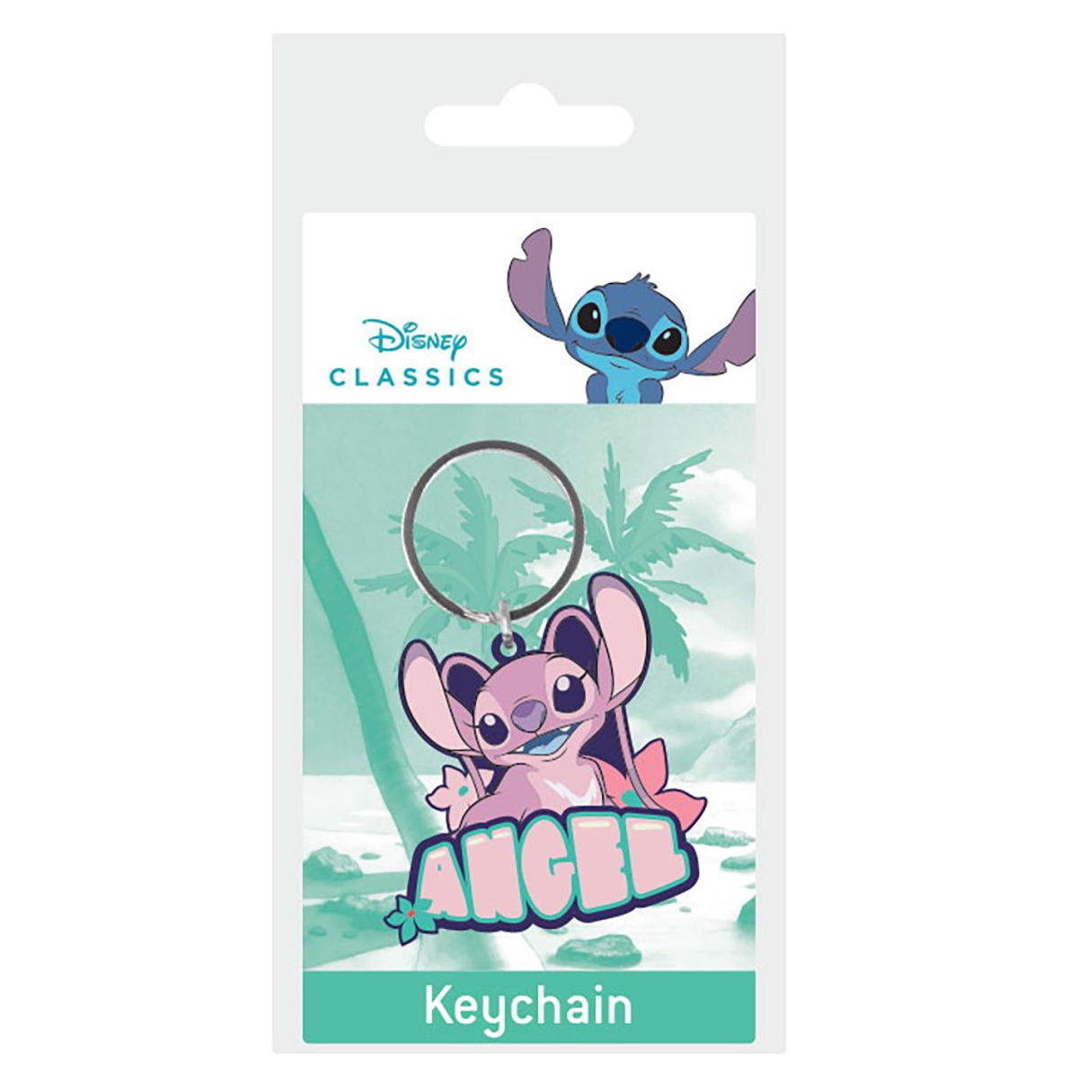 Pyramid International Lilo a Stitch Gumová klíčenka Angel