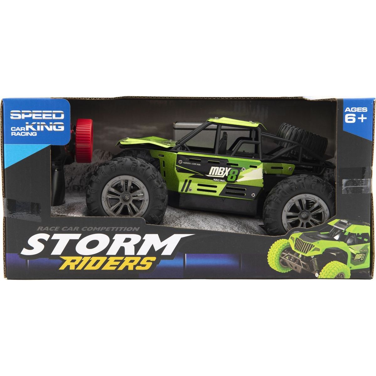 RC auto buggy terénní zelené 22 cm 2,4GHz