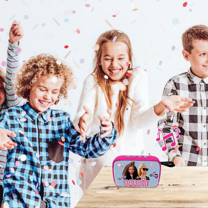 Lexibook Reproduktor Barbie s látkovým povrchem