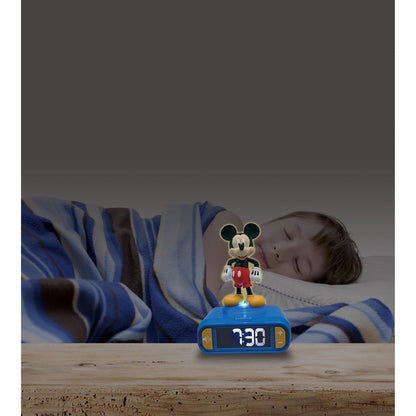 Lexibook Budík Mickey se svítící figurkou