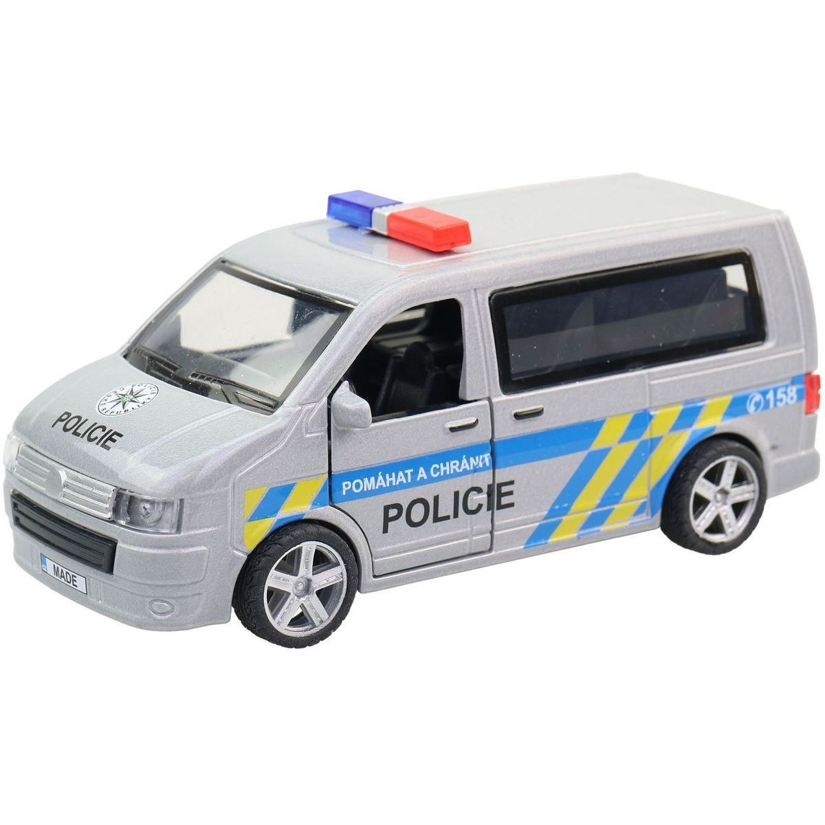 MaDe Auto, policejní dodávka, CZ design i box