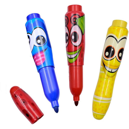 Alltoys Fixy voňavé Scentos Jumbo Funny Face 3ks