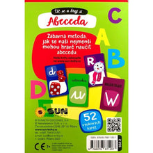 SUN Uč se hraj si: Abeceda 52 výukových karet