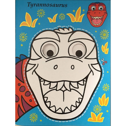 SUN Karnevalové škrabošky: Dinosauři