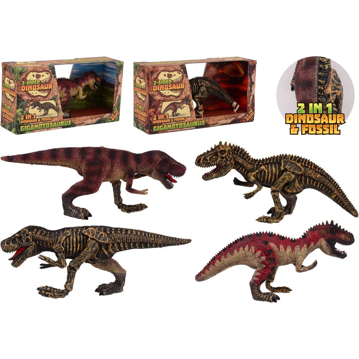 Dinosaurus velký oboustranný Animal World