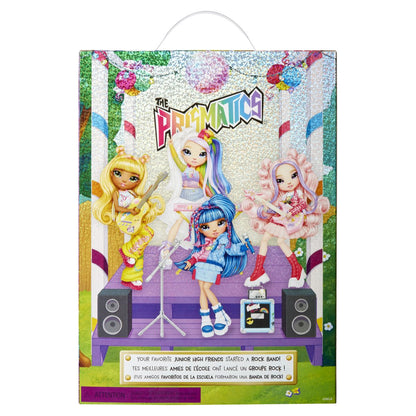Rainbow High Junior Fashion panenka v rockové kapele - Amaya